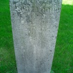 Hendrik Walvoort Headstone, Walvoord Cemetery, Cedar Grove, WI