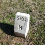 CIMG3961 Union Burial Trench at Andersonville National Cemetery. (section "H")